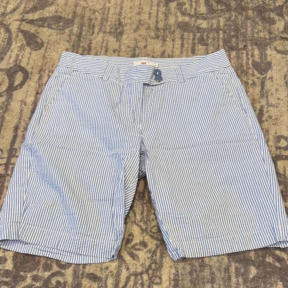 Vineyard Vines Seersucker Cotton Shorts